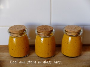 golden paste jars